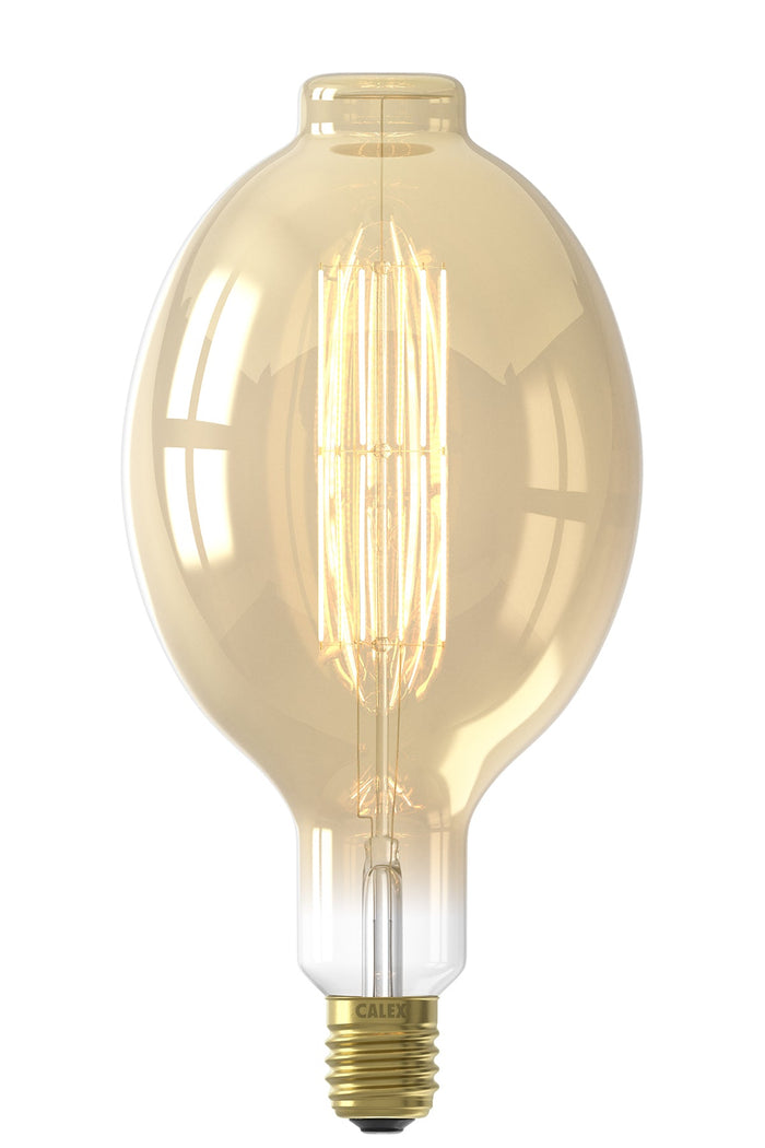 Calex Colosseum Filament LED Lamp - E27 - Gold - 11W - Dimmable