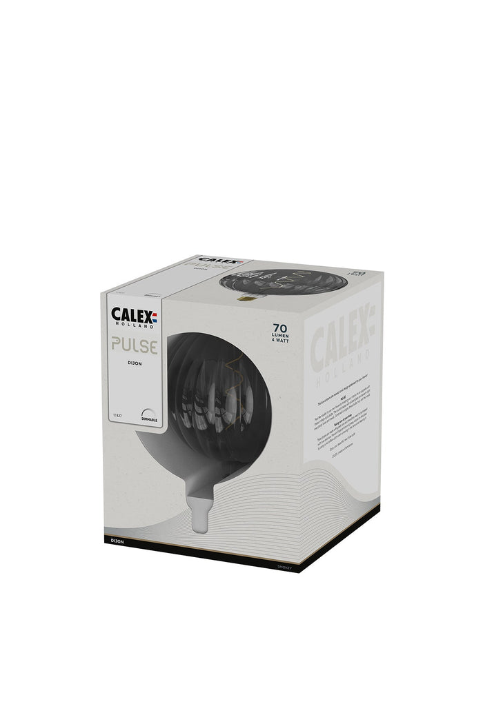 Calex Dijon Smokey LED Bulb - E27 - G200 - 4W - Dimmable