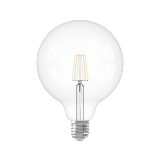 Calex Warm Filament LED Lamp - E27 - G125 - Clear - 4.5W - Dimmable