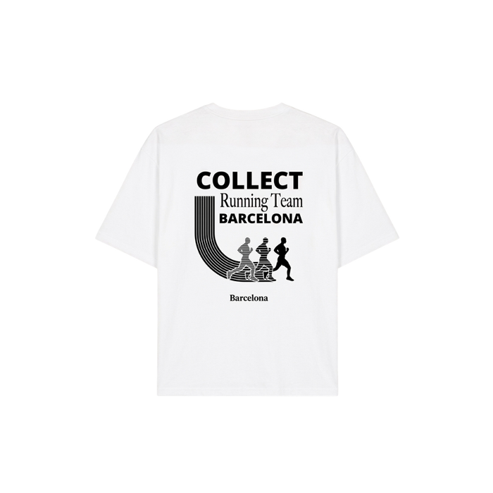 COLLECT Running Team Tee - White