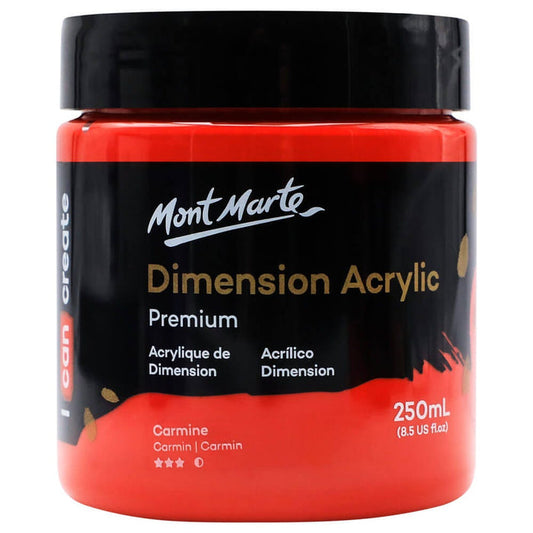 Dimension Acrylic Premium 250ml (8.5 US fl.oz) - Carmine