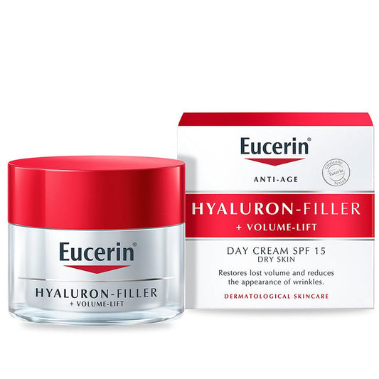 Eucerin hyluron filler + volume lift day cream spa 15 dry skin