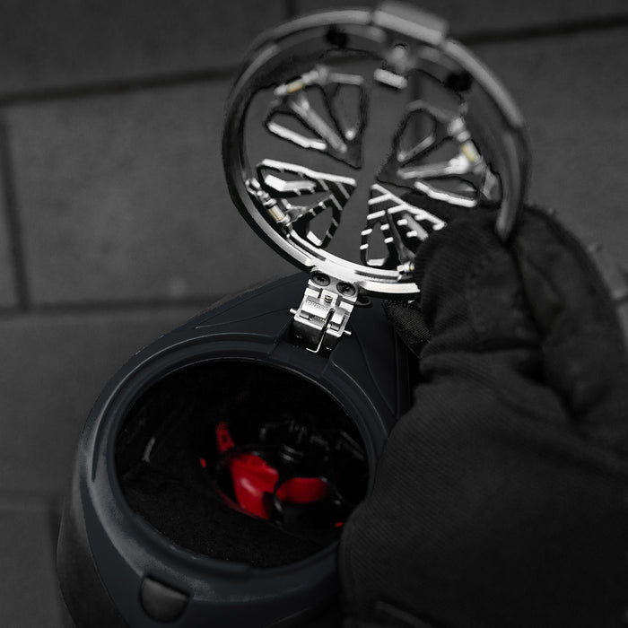 EVO "Rotor LTR" Metal Speed Feed - Silver