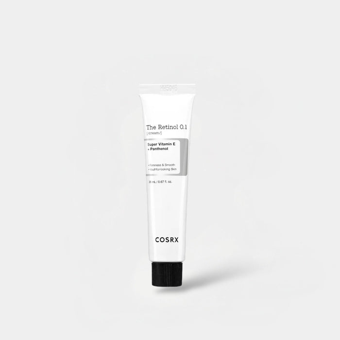 Cosrx The Retinol 0.1 Cream 20ml. كوسركس كريم الريتينول 0.1 - Princess Cosmetics Qatar