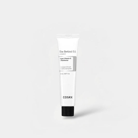 Cosrx The Retinol 0.1 Cream 20ml. كوسركس كريم الريتينول 0.1 - Princess Cosmetics Qatar