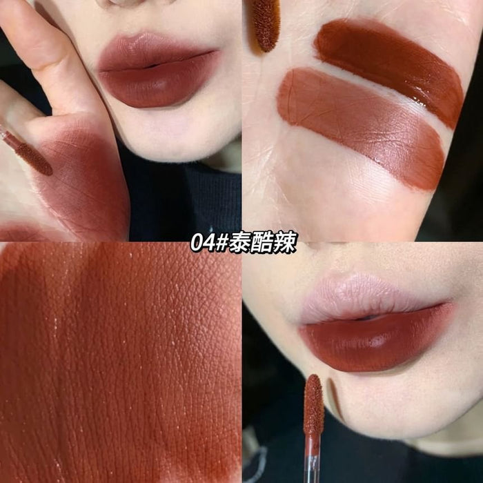 Gege Bear Cute Rabbit Velvet Lip Mud 540g أحمر شفاه مخملي لطيف على شكل أرنب من جيجي بير - Princess Cosmetics Qatar