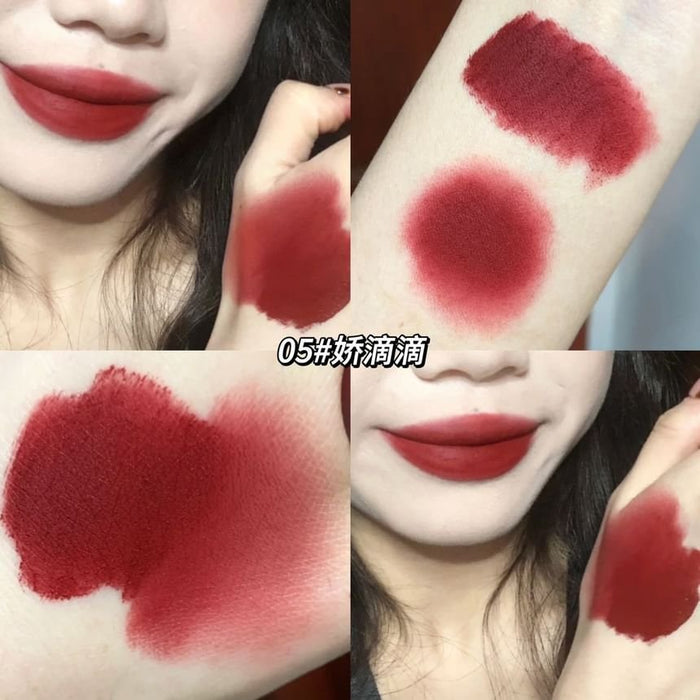 Gege Bear Cute Rabbit Velvet Lip Mud 540g أحمر شفاه مخملي لطيف على شكل أرنب من جيجي بير - Princess Cosmetics Qatar