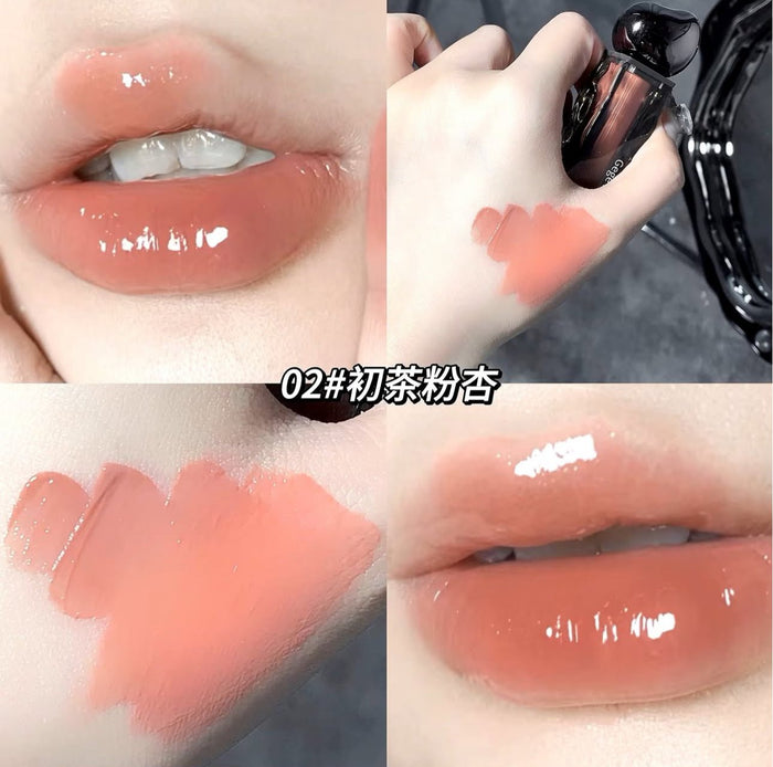 Gege Bear Iceberg Lava Moistened Lip Gloss 4.5g ملمع شفاه مرطب من جيجي بير آيسبيرج لافا - Princess Cosmetics Qatar
