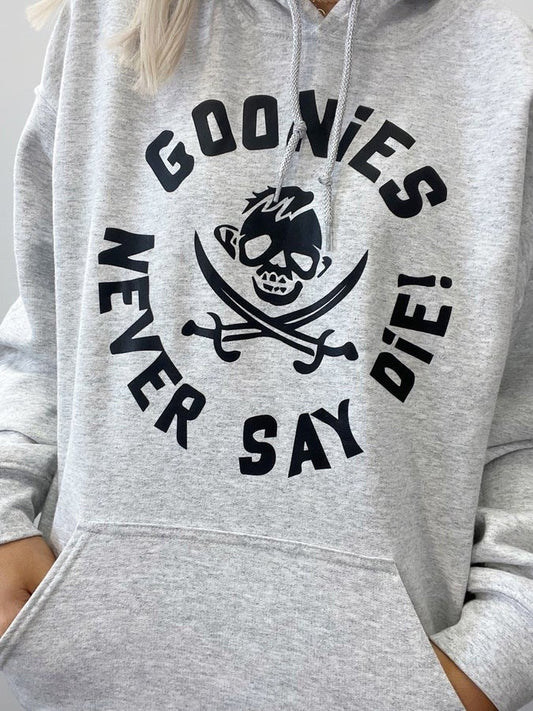 Goonies Never Say Die (Available in Black or White)