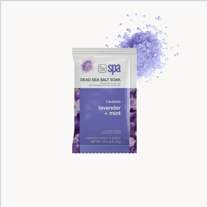 Lavender and Mint Calming Spa Set – 4-in-1 Kit (SINGLE-USE)-BCL Spa-Gel Essentialz