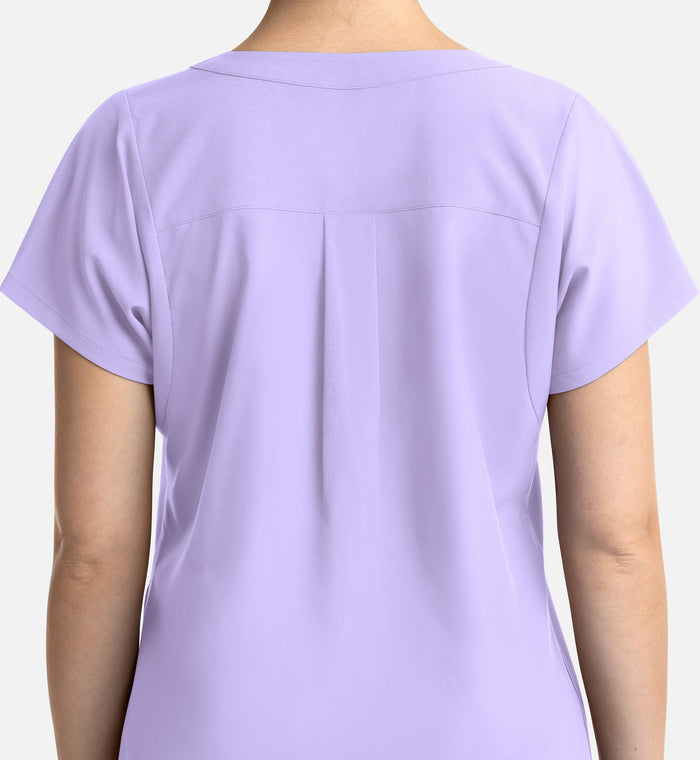 Maevn Momentum Dolman Tuck In Scrub Top