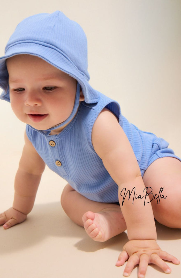 Mayoral Baby Boys Blue Shorts Set & Hat