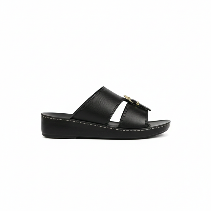 MEN SLIPPER MG-8320 BLACK