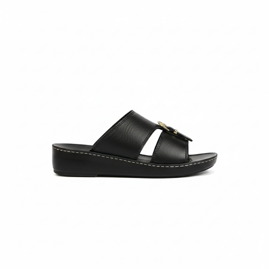 MEN SLIPPER MG-8320 BLACK