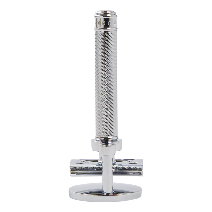 An elegant Muhle Safety Razor Stand by KirbyAllison.com.