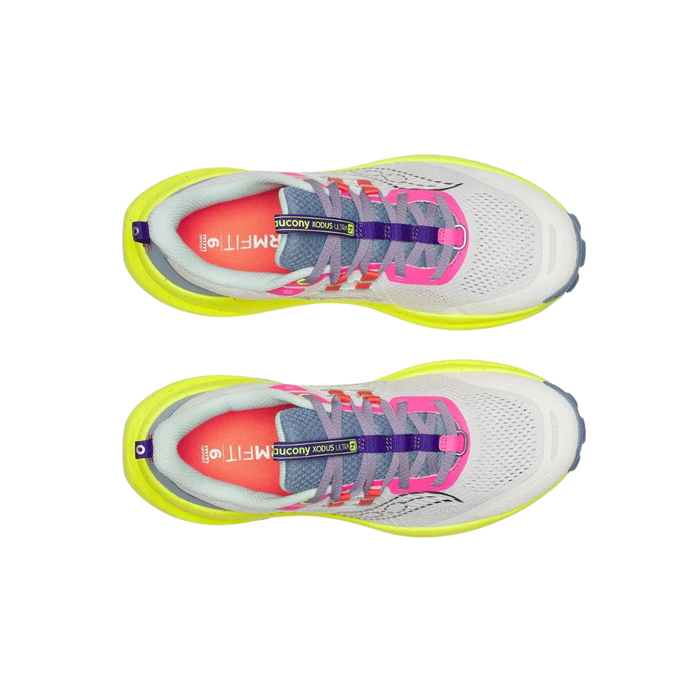 Saucony Xodus Ultra 4 - White / Citron