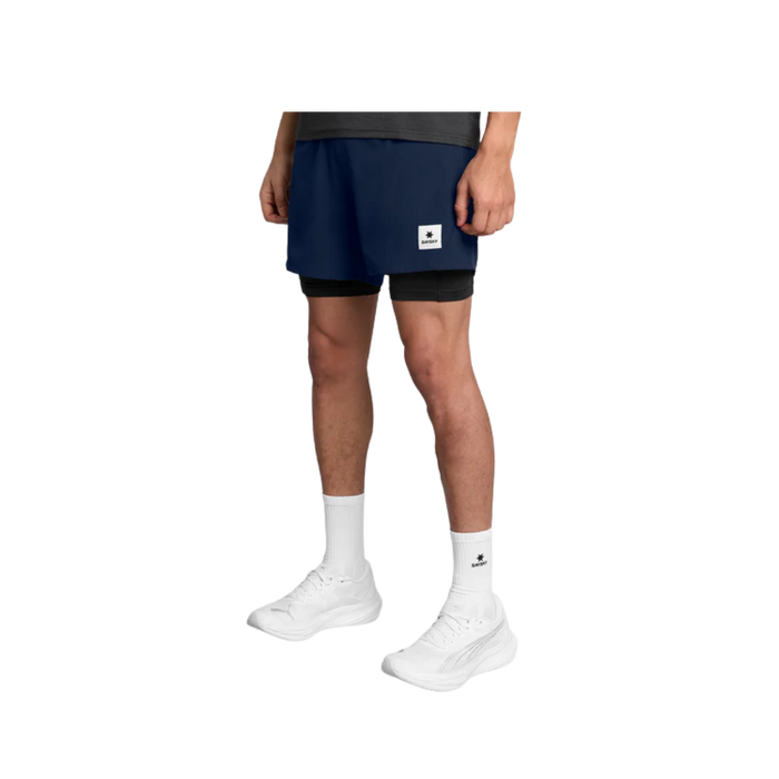 SAYSKY Pace 2 in 1 Shorts 5'' - Blue