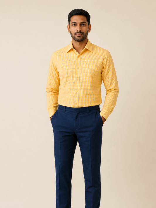 YELLOW GDA DRESS FOR MEN